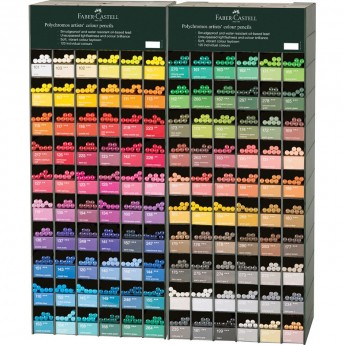 Дисплей цветных художественных карандашей FABER-CASTELL POLYCHROMOS, 120 цветов, 720шт. Дисплей цветных художественных карандашей FABER-CASTELL POLYCHROMOS, 120 цветов, 720шт.