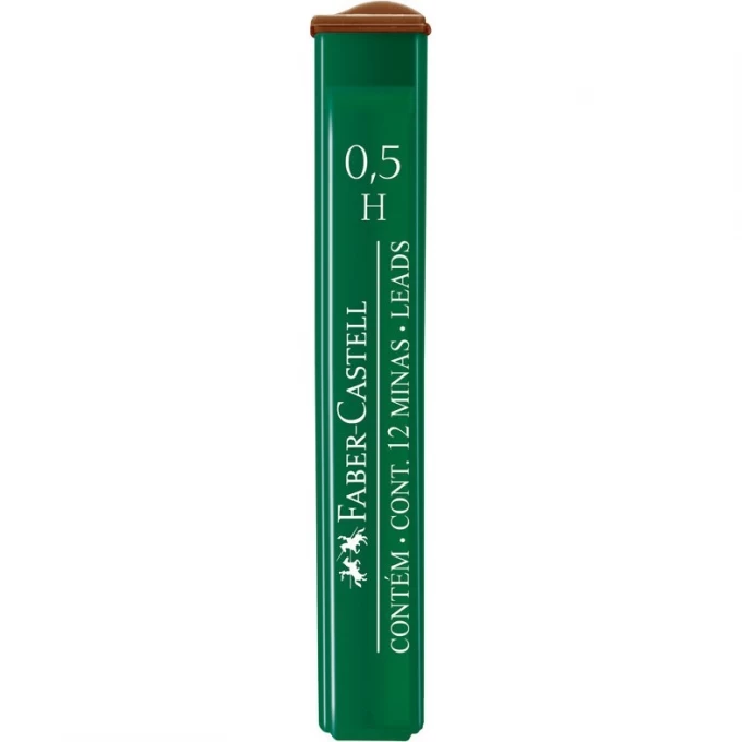 Грифели для механических карандашей FABER-CASTELL "POLYMER", 12шт., 0,5мм, H FR-521511 Грифели для механических карандашей FABER-CASTELL "POLYMER", 12шт., 0,5мм, H FR-521511