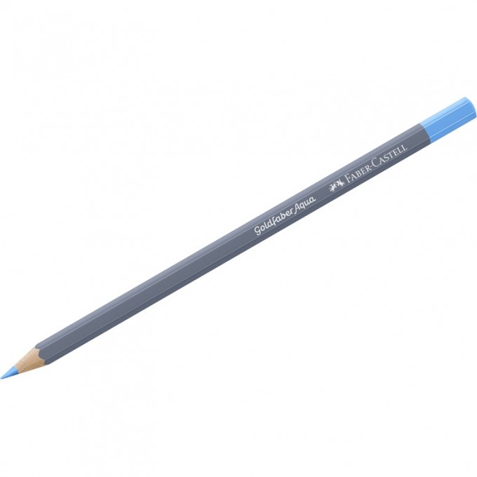 Карандаш акварельный художественный FABER-CASTELL GOLDFABER AQUA, цвет 147 светло-синий FR-114647