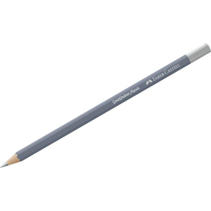 Карандаш акварельный художественный FABER-CASTELL GOLDFABER AQUA, цвет 251 серебристый FR-114691