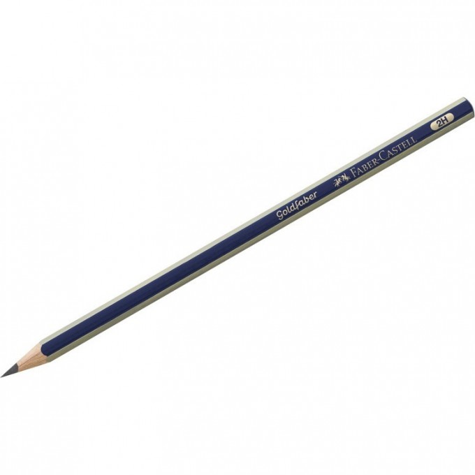 Карандаш чернографитный FABER-CASTELL GOLDFABER 1221 2H FR-112512