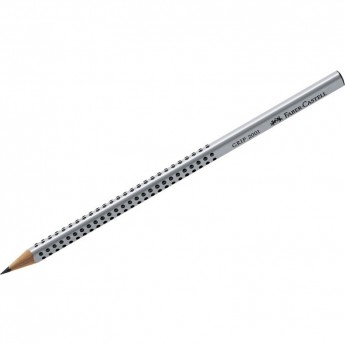 Карандаш чернографитный FABER-CASTELL GRIP 2001 2B, трехгранный