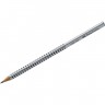 Карандаш чернографитный FABER-CASTELL GRIP 2001 H, трехгранный FR-117011