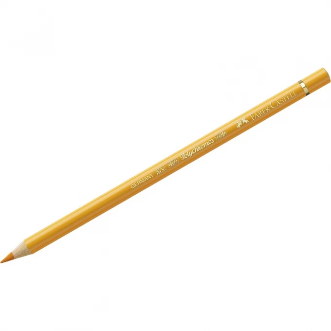 Карандаш художественный FABER-CASTELL POLYCHROMOS, цвет 109 темно-желтый хром FR-110109 Карандаш художественный FABER-CASTELL POLYCHROMOS, цвет 109 темно-желтый хром FR-110109