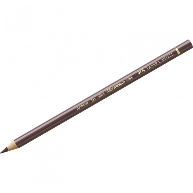 Карандаш художественный FABER-CASTELL POLYCHROMOS, цвет 176 Ван Дик коричневый FR-110176