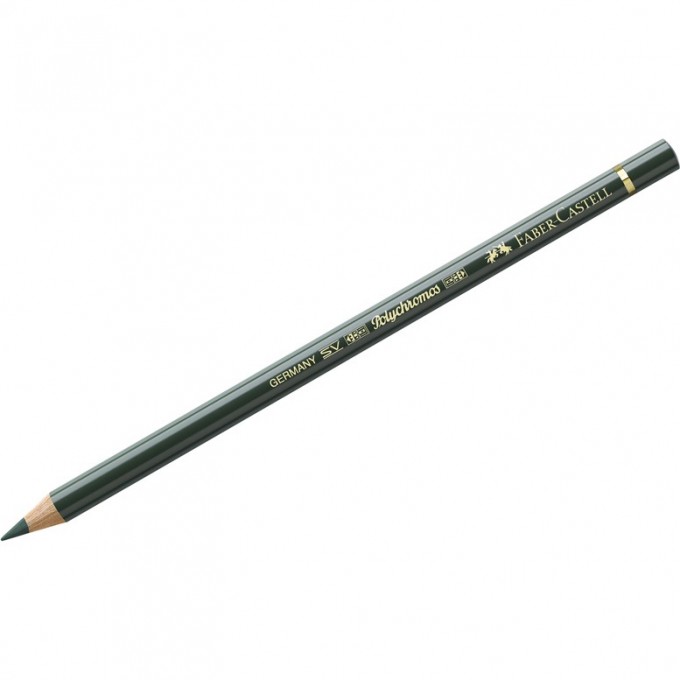 Карандаш художественный FABER-CASTELL POLYCHROMOS, цвет 278 хромовая зелень FR-110278