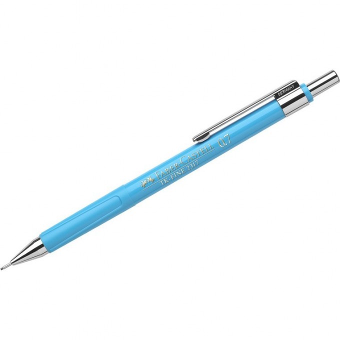 Карандаш механический FABER-CASTELL TK-FINE 2317, HB, 0,7мм, голубой корпус FR-231752