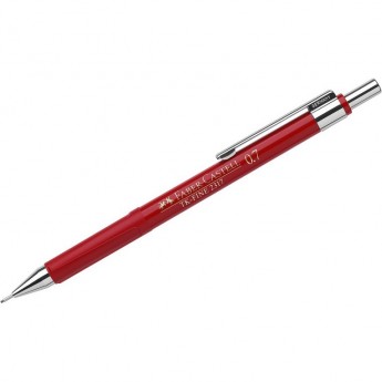 Карандаш механический FABER-CASTELL TK-FINE 2317, HB, 0,7мм, красный корпус