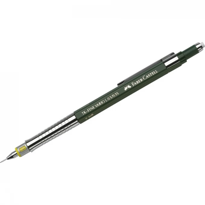 Карандаш механический FABER-CASTELL TK-FINE VARIO L 0,35мм, HB, с ластиком FR-135300 Карандаш механический FABER-CASTELL TK-FINE VARIO L 0,35мм, HB, с ластиком FR-135300