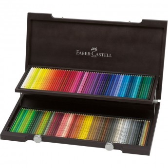 Карандаши цветные художественные FABER-CASTELL POLYCHROMOS 120 цветов, деревянная коробка