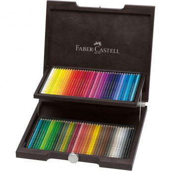 Карандаши цветные художественные FABER-CASTELL POLYCHROMOS, 72 цвета, деревянная коробка