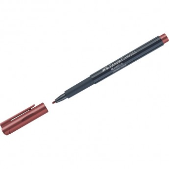 Маркер для декорирования FABER-CASTELL METALLICS малиновый металлик, пулевидный, 1,5мм Маркер для декорирования FABER-CASTELL METALLICS малиновый металлик, пулевидный, 1,5мм