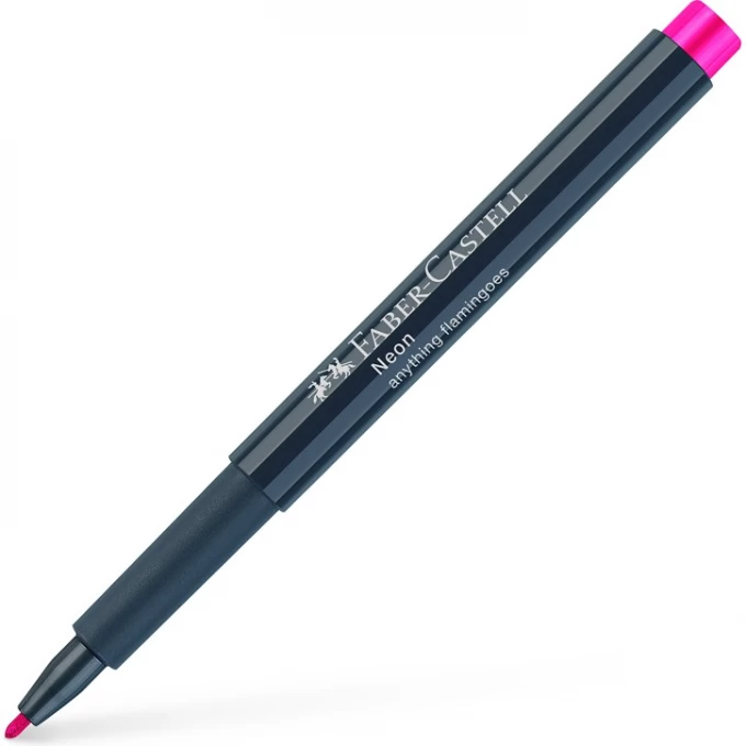 Маркер для декорирования FABER-CASTELL NEON цвет 128 ярко-розовый, пулевидный, 1,5мм FR-160828 Маркер для декорирования FABER-CASTELL NEON цвет 128 ярко-розовый, пулевидный, 1,5мм FR-160828