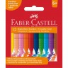 Мелки пластиковые FABER-CASTELL GRIP 12 цветов, трехгранные, картон FR-122520