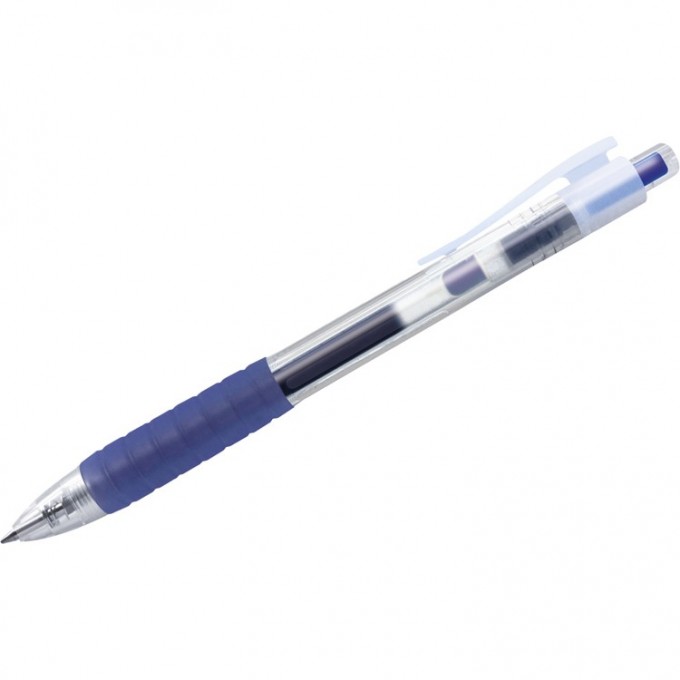 Ручка гелевая автоматическая FABER-CASTELL FAST GEL синяя, 0,7мм, грип FR-641751