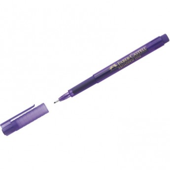 Ручка капиллярная FABER-CASTELL BROADPEN 1554 фиолетовая, 0,8мм Ручка капиллярная FABER-CASTELL BROADPEN 1554 фиолетовая, 0,8мм
