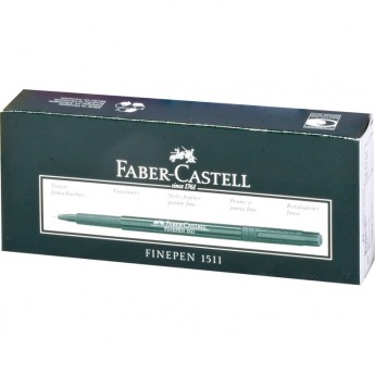 Ручка капиллярная FABER-CASTELL FINEPEN 1511 черная, 0,4мм