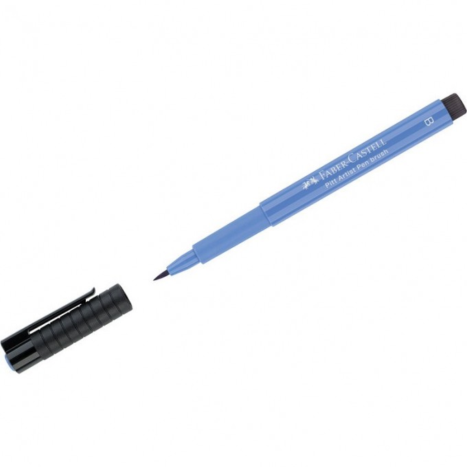 Ручка капиллярная FABER-CASTELL PITT ARTIST PEN BRUSH цвет 120 ультрамарин, кистевая FR-167420