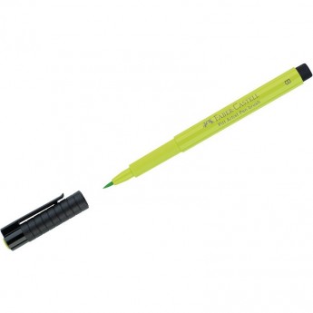 Ручка капиллярная FABER-CASTELL PITT ARTIST PEN BRUSH цвет 171 светло-зеленая, кистевая Ручка капиллярная FABER-CASTELL PITT ARTIST PEN BRUSH цвет 171 светло-зеленая, кистевая