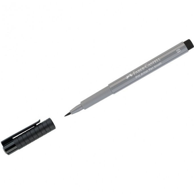 Ручка капиллярная FABER-CASTELL PITT ARTIST PEN BRUSH цвет 232 холодный серый III, кистевая FR-167432