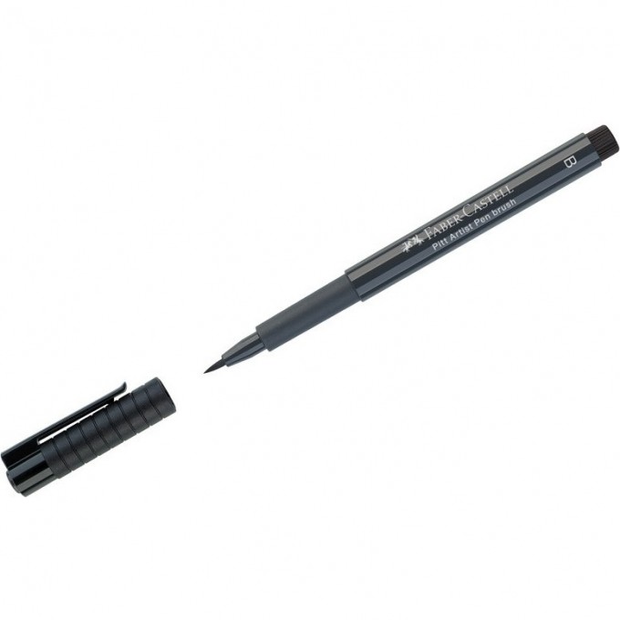 Ручка капиллярная FABER-CASTELL PITT ARTIST PEN BRUSH цвет 235 холодный серый VI, кистевая FR-167435