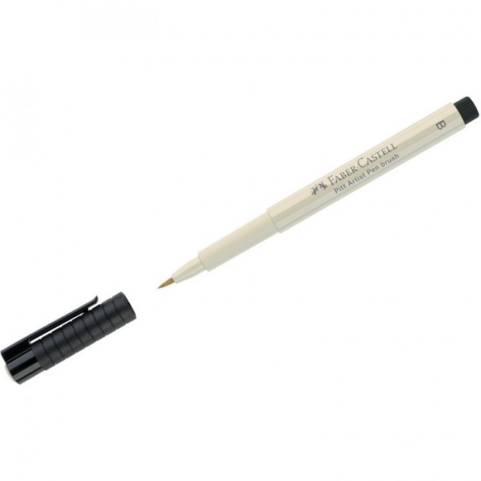 Ручка капиллярная FABER-CASTELL PITT ARTIST PEN BRUSH цвет 270 теплый серый I, кистевая FR-167570