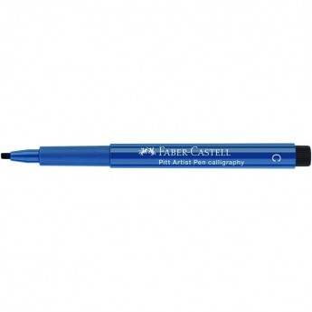 Ручка капиллярная FABER-CASTELL PITT ARTIST PEN CALLIGRAPHY цвет 247 индантреновый синий, С=2,5мм, пишущий узел каллиграфический Ручка капиллярная FABER-CASTELL PITT ARTIST PEN CALLIGRAPHY цвет 247 индантреновый синий, С=2,5мм, пишущий узел каллиграфический