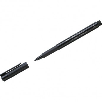 Ручка капиллярная FABER-CASTELL PITT ARTIST PEN цвет 199 черный, 1,5мм, пишущий узел "пуля" Ручка капиллярная FABER-CASTELL PITT ARTIST PEN цвет 199 черный, 1,5мм, пишущий узел "пуля"