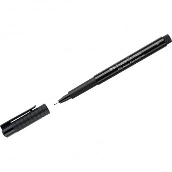 Ручка капиллярная FABER-CASTELL PITT ARTIST PEN FINELINER F черная, 0,5мм