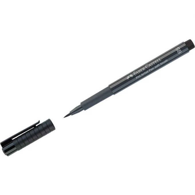 Ручка капиллярная FABER-CASTELL PITT ARTIST PEN SOFT BRUSH цвет 235 холодный серый VI, кистевая FR-167835 Ручка капиллярная FABER-CASTELL PITT ARTIST PEN SOFT BRUSH цвет 235 холодный серый VI, кистевая FR-167835