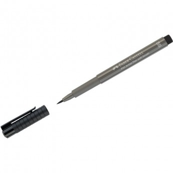 Ручка капиллярная FABER-CASTELL PITT ARTIST PEN SOFT BRUSH цвет 273 теплый серый IV, кистевая Ручка капиллярная FABER-CASTELL PITT ARTIST PEN SOFT BRUSH цвет 273 теплый серый IV, кистевая