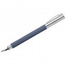 Ручка перьевая FABER-CASTELL AMBITION OPART DEEP WATER синяя, М=0,75мм, корпус глубокий синий FR-147120