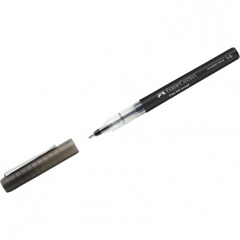 Ручка-роллер FABER-CASTELL FREE INK черная, 1,5мм, одноразовая Ручка-роллер FABER-CASTELL FREE INK черная, 1,5мм, одноразовая