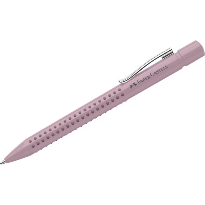 Ручка шариковая автоматическая FABER-CASTELL GRIP 2010 синяя, 1,0мм, трехгранная, дымчато-розовая FR-243907 Ручка шариковая автоматическая FABER-CASTELL GRIP 2010 синяя, 1,0мм, трехгранная, дымчато-розовая FR-243907