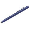 Ручка шариковая автоматическая FABER-CASTELL GRIP 2011 синяя, 1,2мм, трехграннная, синий корпус FR-144153