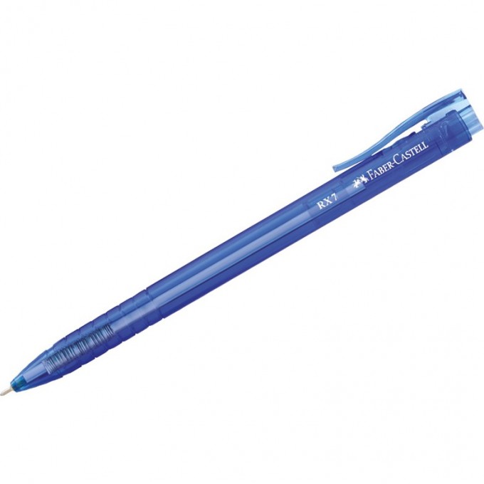 Ручка шариковая автоматическая FABER-CASTELL RX7 синяя, 0,7мм FR-545451