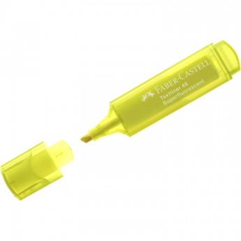 Текстовыделитель FABER-CASTELL 46 SUPERFLUORESCENT флуоресцентный желтый, 1-5мм Текстовыделитель FABER-CASTELL 46 SUPERFLUORESCENT флуоресцентный желтый, 1-5мм