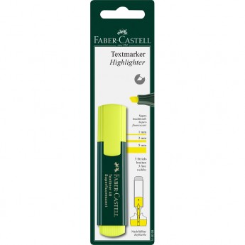 Текстовыделитель FABER-CASTELL 48 желтый, 1-5мм