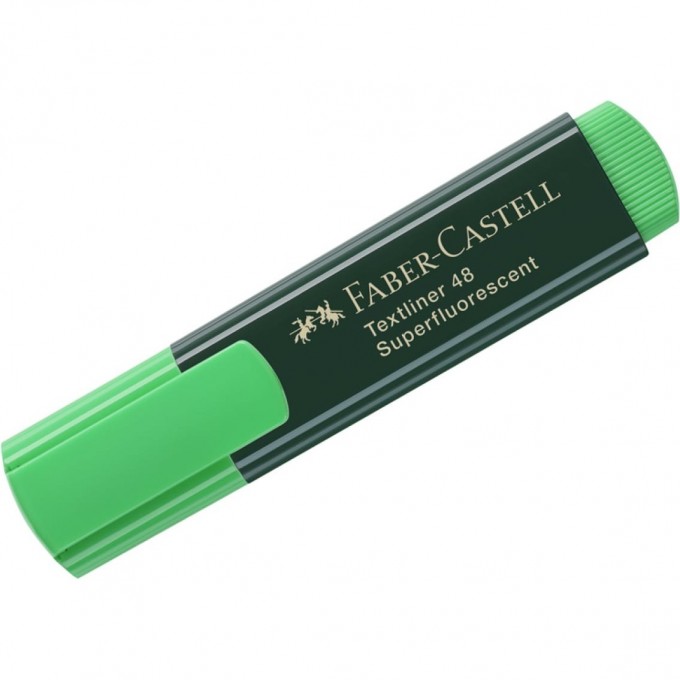 Текстовыделитель FABER-CASTELL 48, зеленый, 1-5мм FR-154863