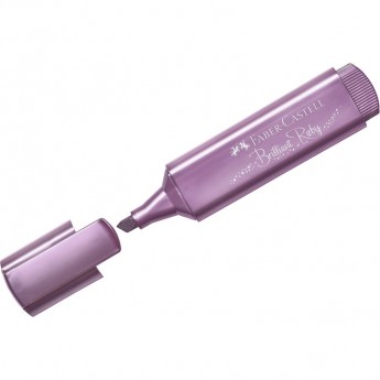 Текстовыделитель FABER-CASTELL TL 46 METALLIC мерцающий рубиновый, 1-5мм Текстовыделитель FABER-CASTELL TL 46 METALLIC мерцающий рубиновый, 1-5мм