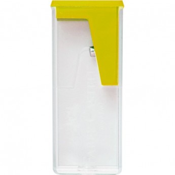 Точилка пластиковая FABER-CASTELL, 1 отверстие, контейнер, ассорти