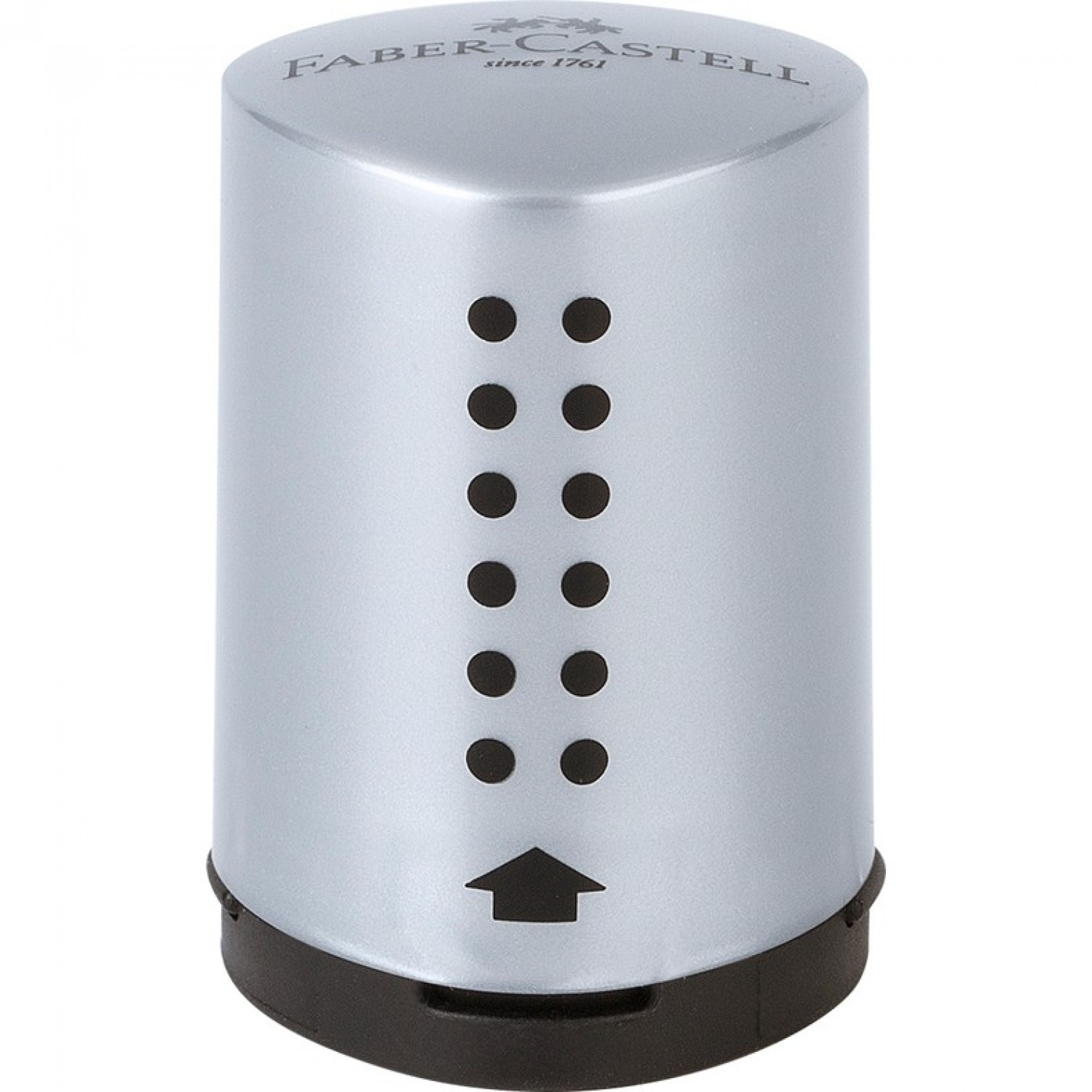 FABER-CASTELL GRIP 2001 MINI 1 отверстие, контейнер, серебряная FR ...